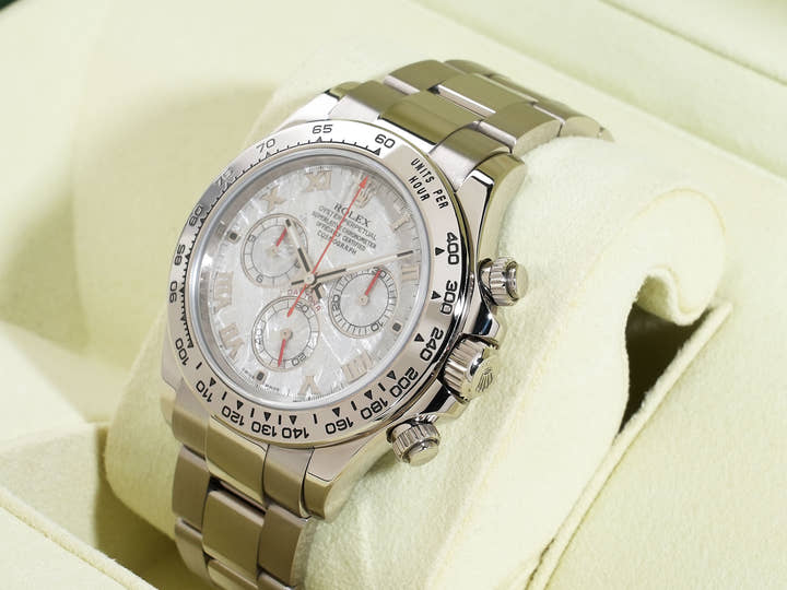 Rolex Daytona Ref. 116509 White Gold Meteorite Dial Excellent Condition 4gd7qsga