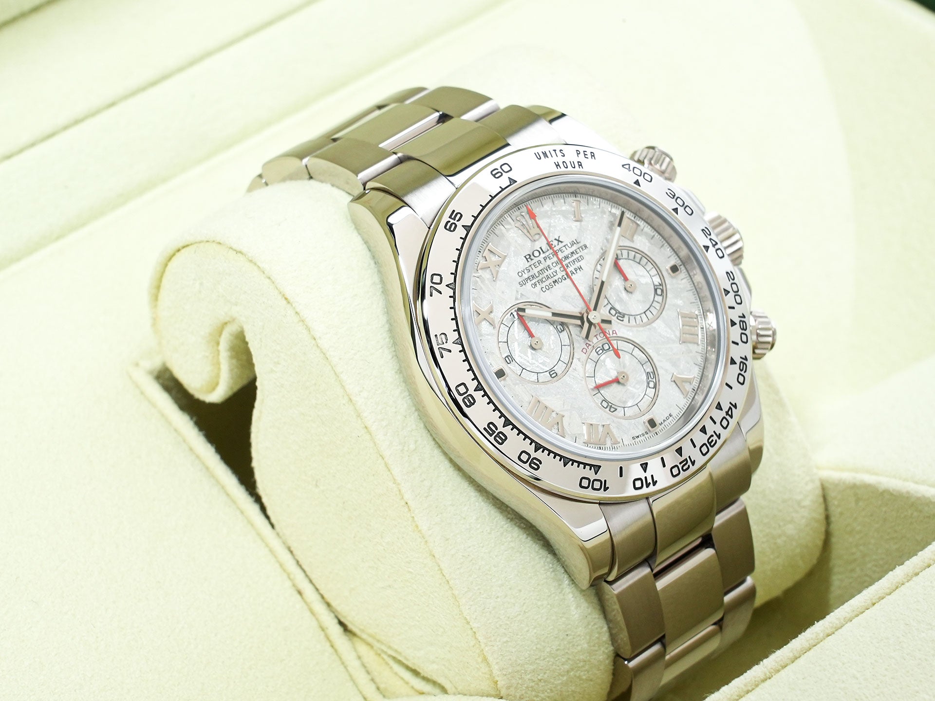 Rolex Daytona Ref. 116509 White Gold Meteorite Dial Excellent Condition 4gd7qsga