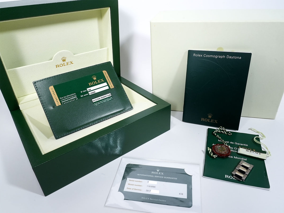 Rolex Daytona Ref. 116509 White Gold Meteorite Dial Excellent Condition 4gd7qsga
