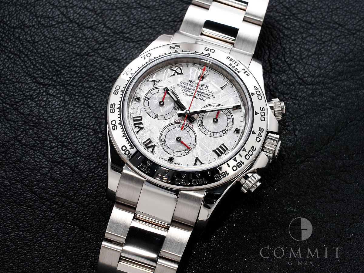 Rolex Daytona Ref. 116509 White Gold Meteorite Dial Excellent Condition 4gd7qsga