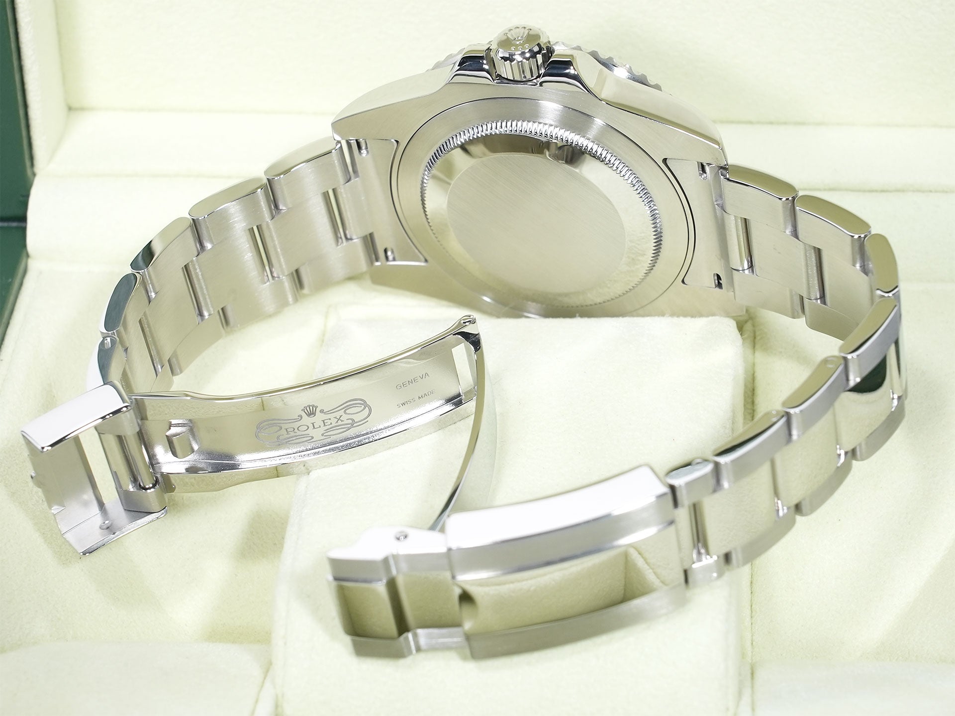 Rolex GMT-Master II Ref.116710LN Stainless Steel Black Dial Oyster Bracelet Excellent Used 2pyqpsfw