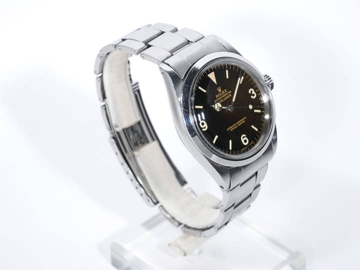 Rolex Explorer I Ref. 1016 Stainless Steel Black Dial Used 9ztx4utw