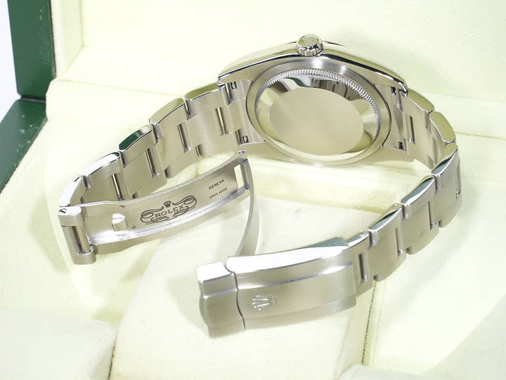 Rolex Oyster Perpetual 36 Ref. 116000 Stainless Steel Black Dial Used 4jxpmxof