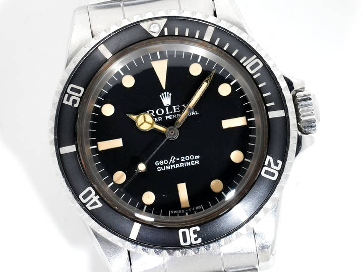ロレックス サブマリーナー Ref.5513 ステンレススチール ブラック文字盤 中古 bb2djr9d