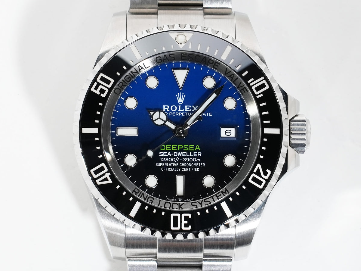 Rolex Sea-Dweller Deepsea Ref. 126660 Stainless Steel D-BLUE Dial Pre-owned mqv98vmp