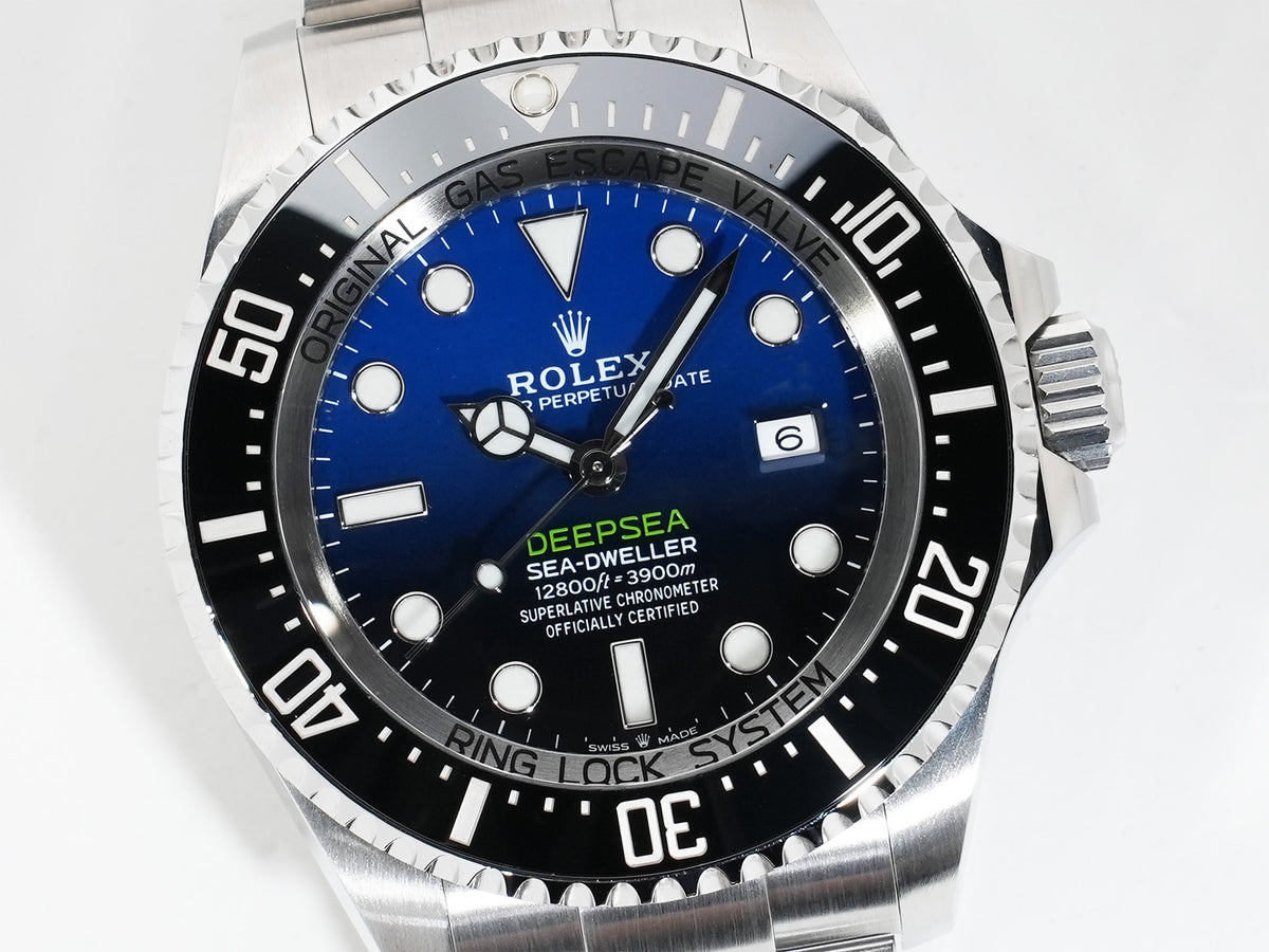 Rolex Sea-Dweller Deepsea Ref. 126660 Stainless Steel D-BLUE Dial Pre-owned mqv98vmp