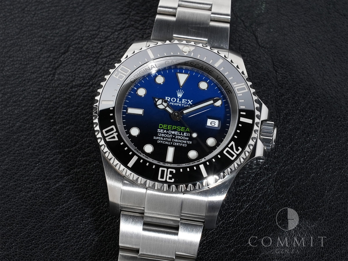 Rolex Sea-Dweller Deepsea Ref. 126660 Stainless Steel D-BLUE Dial Pre-owned mqv98vmp