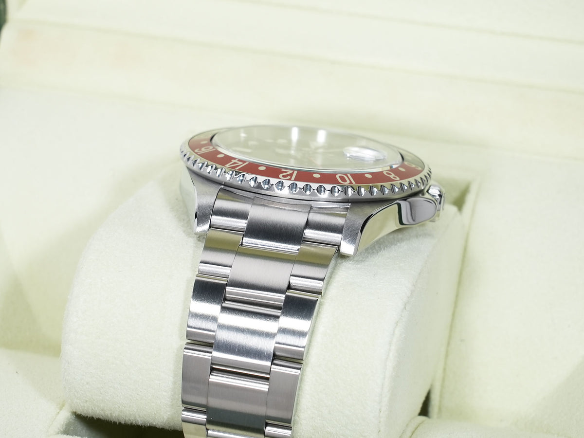 Rolex GMT-Master II Ref. 16710 Stainless Steel Black Dial Oyster Bracelet Used hntedmac