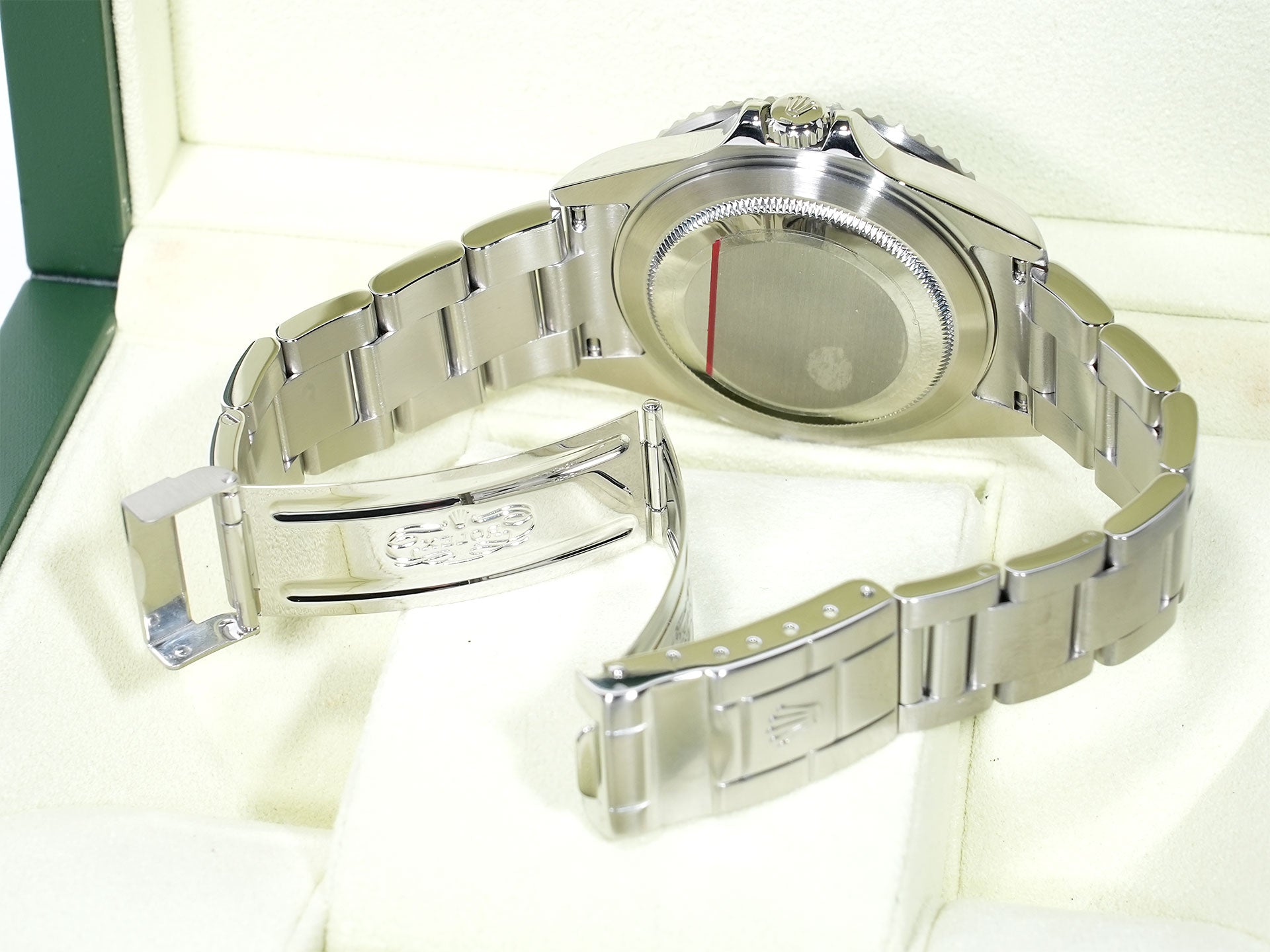 Rolex GMT-Master II Ref. 16710 Stainless Steel Black Dial Oyster Bracelet Used hntedmac