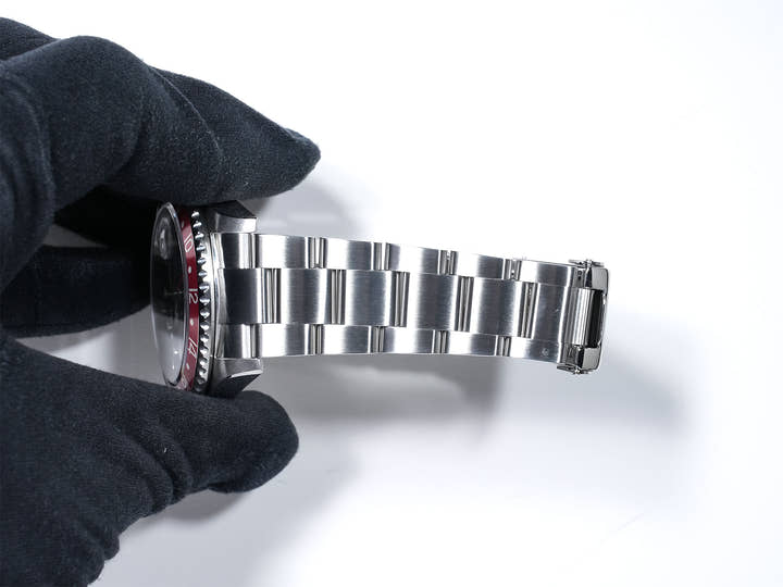 Rolex GMT-Master II Ref. 16710 Stainless Steel Black Dial Oyster Bracelet Used hntedmac