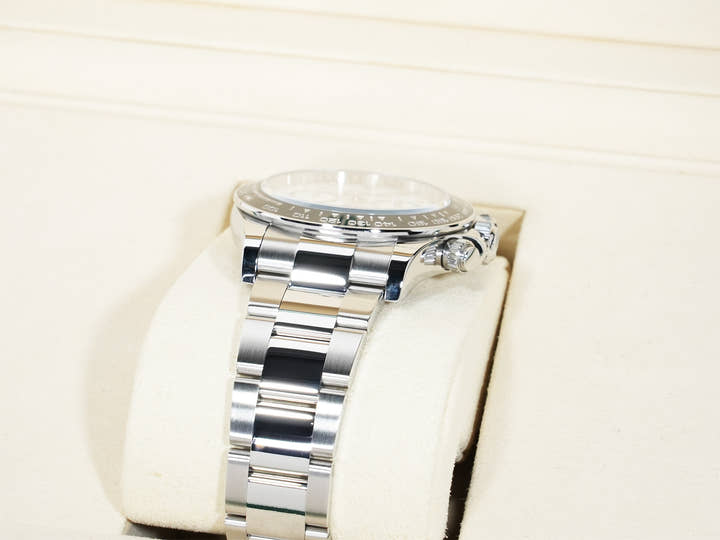 ロレックス デイトナ Ref.126500LN ステンレススチール ホワイト文字盤 美品 9jawroiw