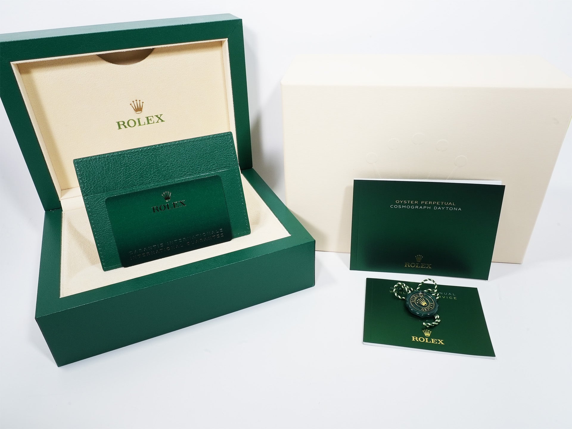 Rolex Daytona Ref. 116508 Yellow Gold Green Dial Excellent Condition fqq223ro