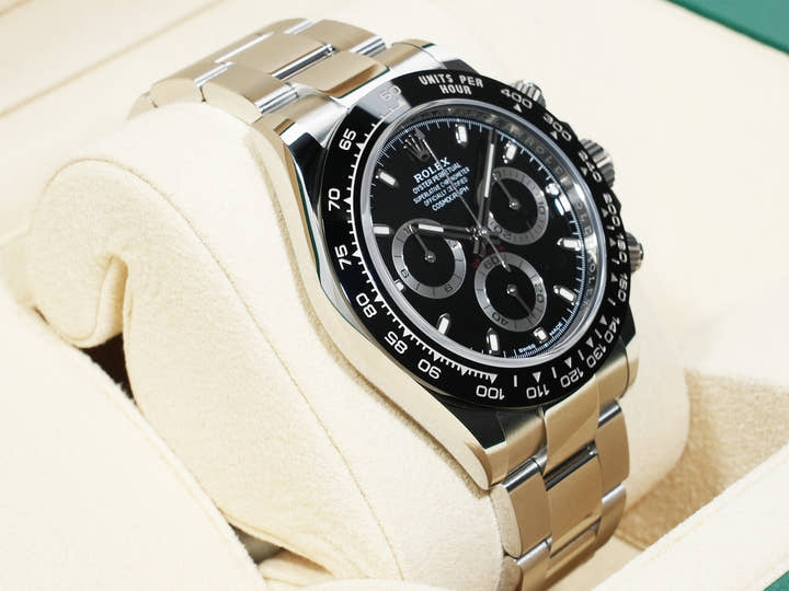 Rolex Daytona Ref. 116500LN Stainless Steel Black Dial Pre-owned z66emef8