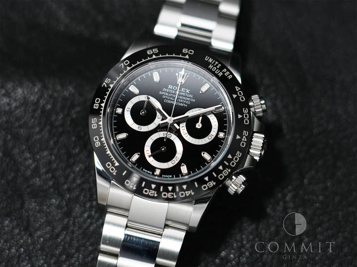 Rolex Daytona Ref. 116500LN Stainless Steel Black Dial Pre-owned z66emef8