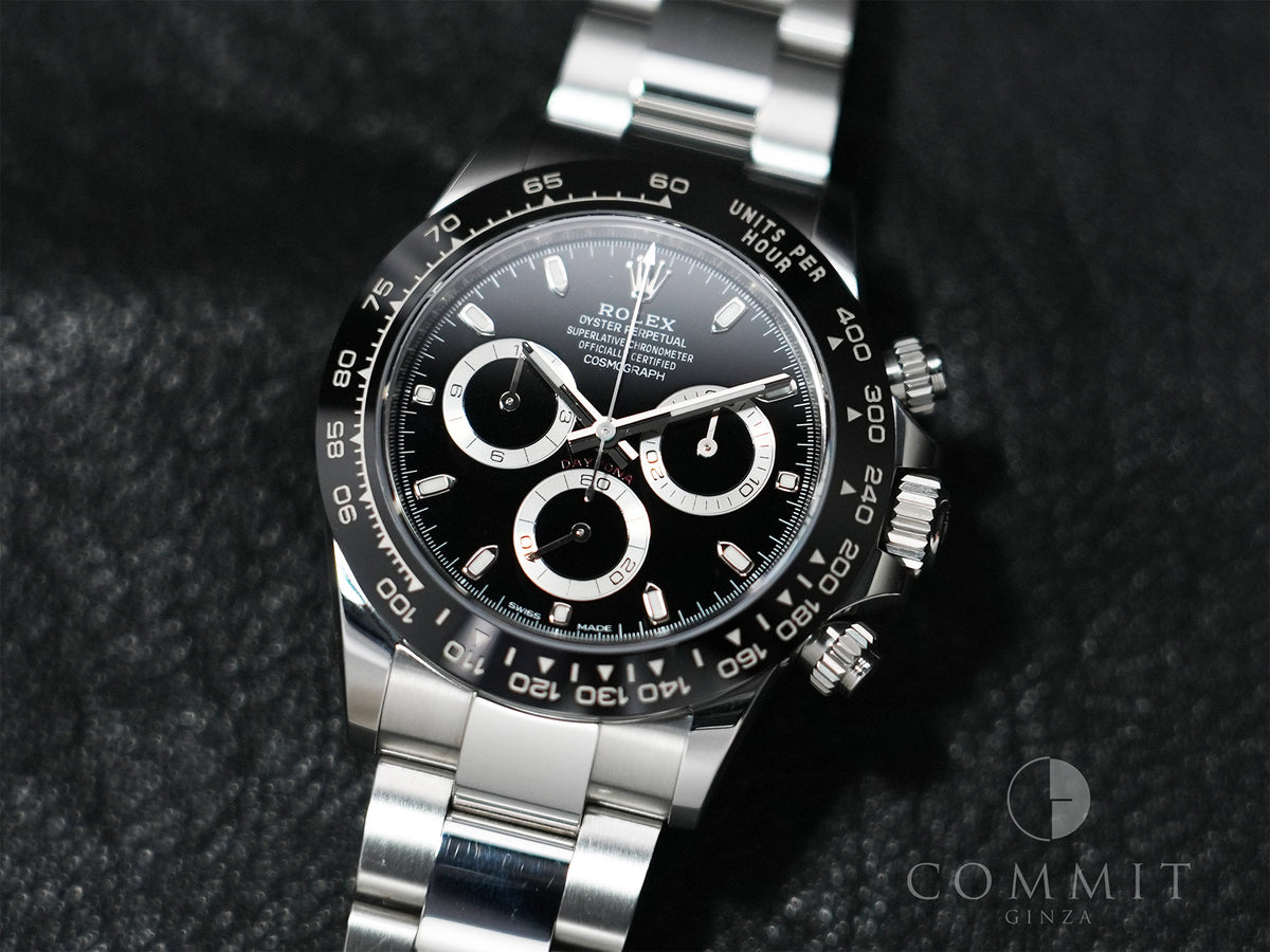 Rolex Daytona Ref. 116500LN Stainless Steel Black Dial Pre-owned z66emef8