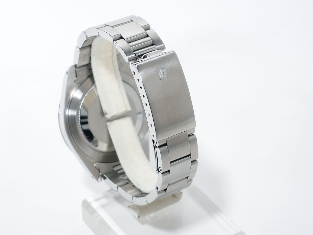 ロレックス エクスプローラーII Ref.16570 ステンレススチール ホワイト文字盤 オイスターブレスレット 中古 vs7ovxd4