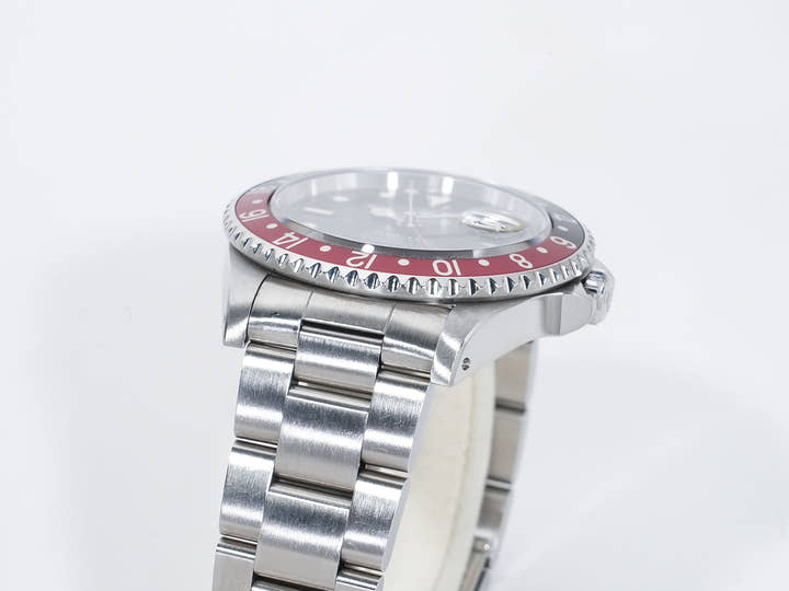 Rolex GMT-Master II TIFFANY&CO. Ref.16710 Stainless Steel Black Dial Oyster Bracelet Used 8bvjacwv