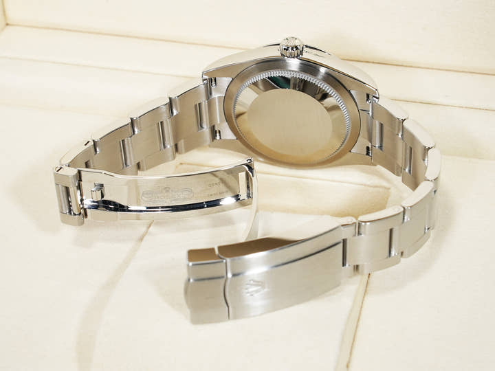 ロレックス オイスターパーペチュアル34 Ref.124200 ステンレススチール キャンディピンク文字盤 未使用 h6gnmpqc