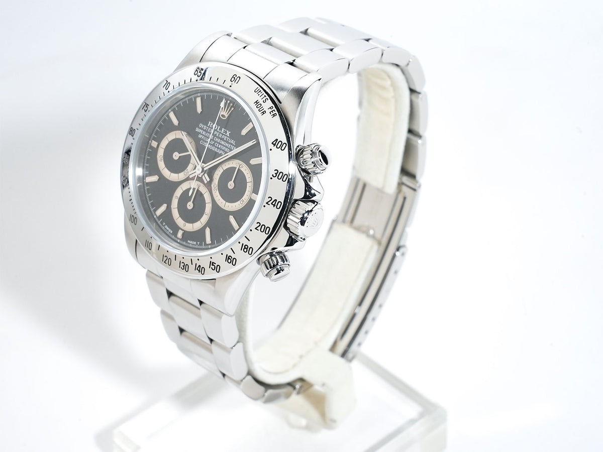 ロレックス デイトナ エルプリメロ Ref.16520 ステンレススチール ブラック文字盤 中古 meohhe3n
