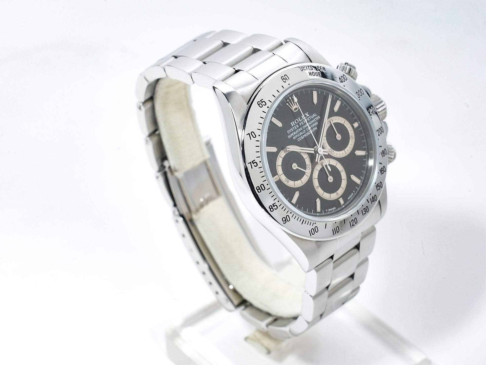 ロレックス デイトナ エルプリメロ Ref.16520 ステンレススチール ブラック文字盤 中古 meohhe3n