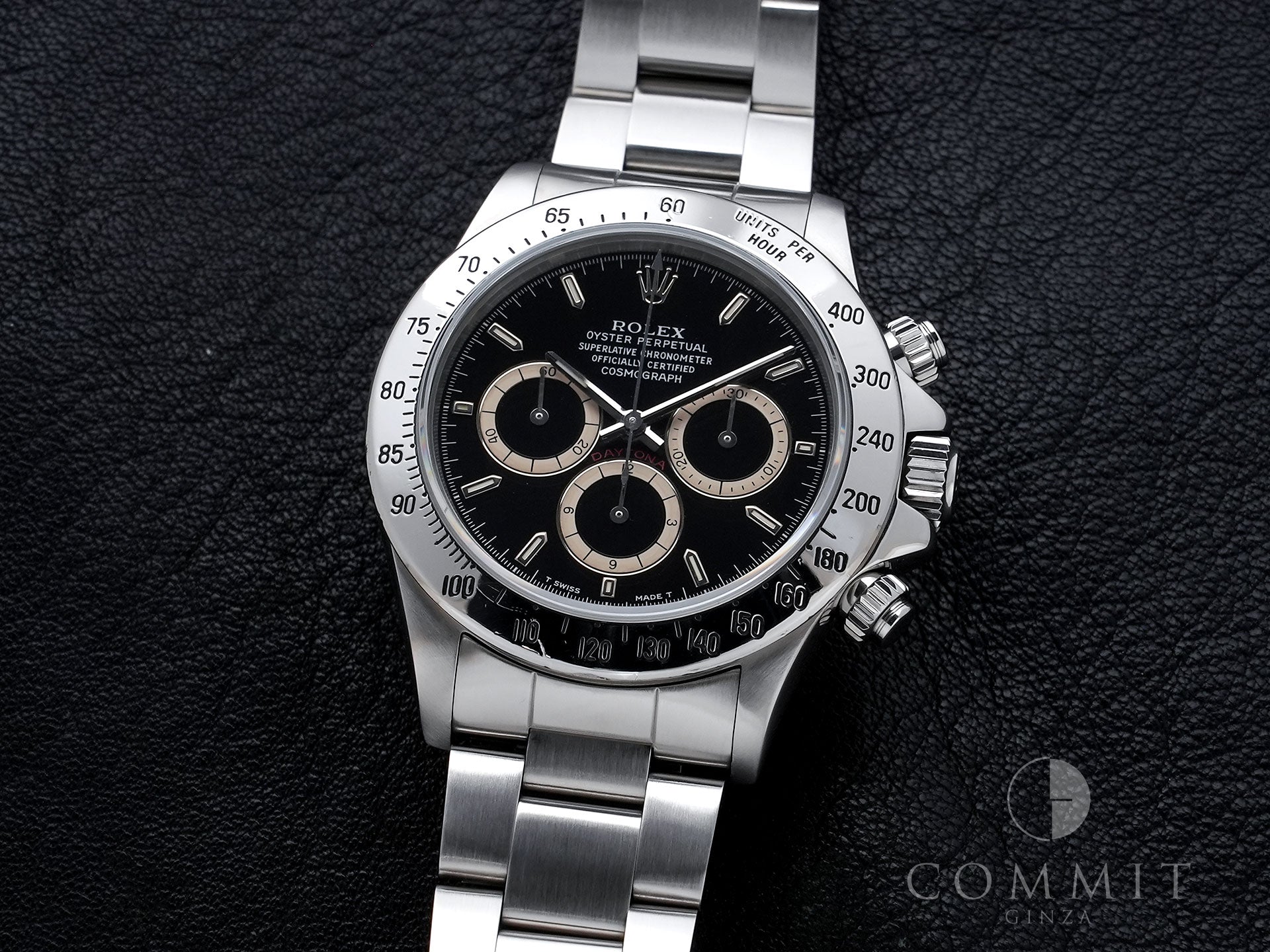 ロレックス デイトナ エルプリメロ Ref.16520 ステンレススチール ブラック文字盤 中古 meohhe3n