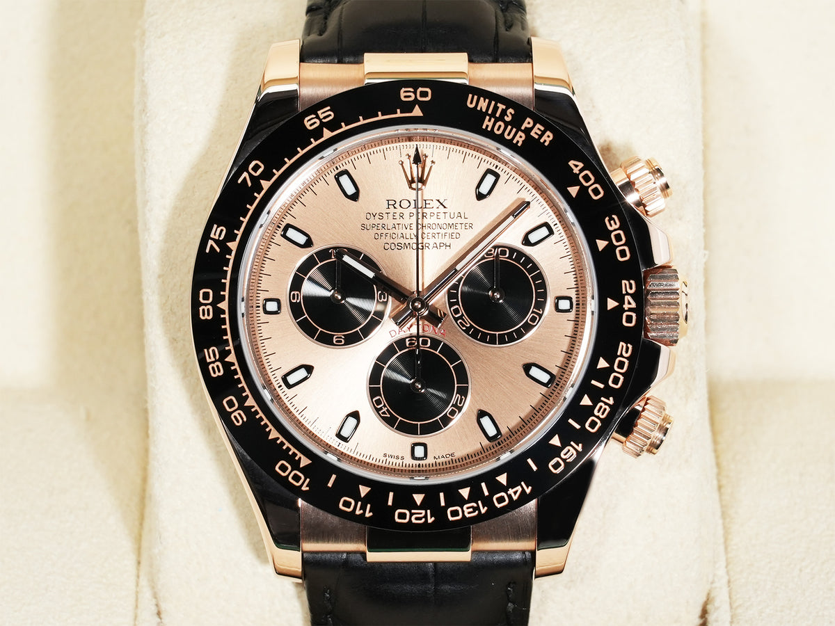 ロレックス デイトナ Ref.116515LN エバーローズゴールド ピンクxブラック文字盤 中古 3frtj5km