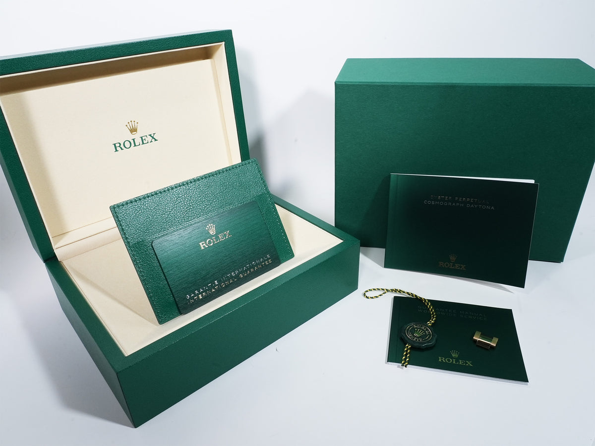 ロレックス デイトナ Ref.126508 イエローゴールド ゴールデンxブライトブラック文字盤 未使用 paa4u2xk