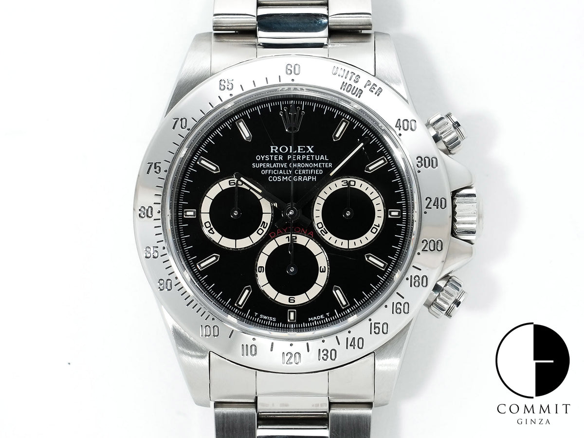 ロレックス デイトナ エルプリメロ Ref.16520 ステンレススチール ブラック文字盤 中古 c859jqw6