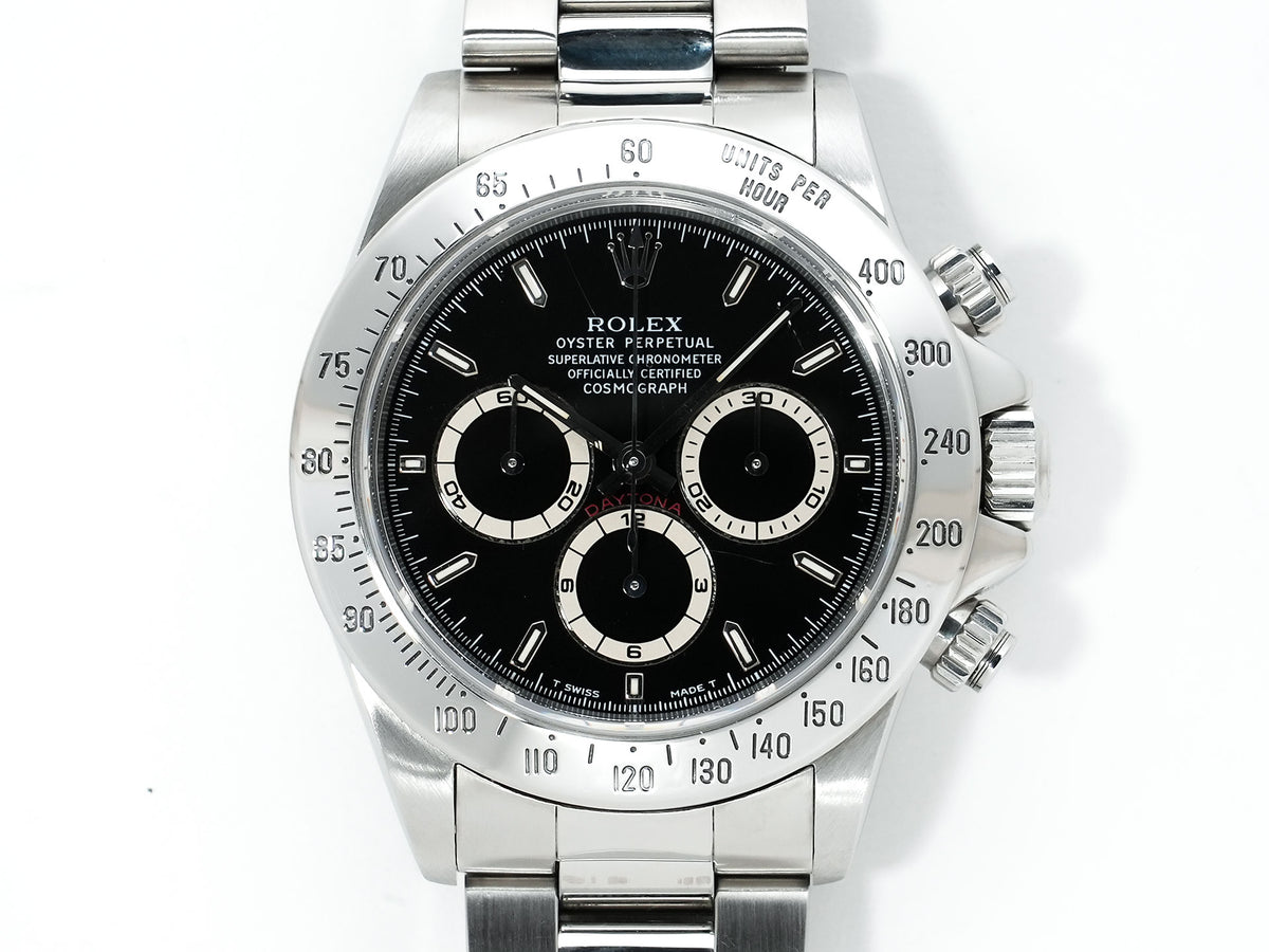 ロレックス デイトナ エルプリメロ Ref.16520 ステンレススチール ブラック文字盤 中古 c859jqw6