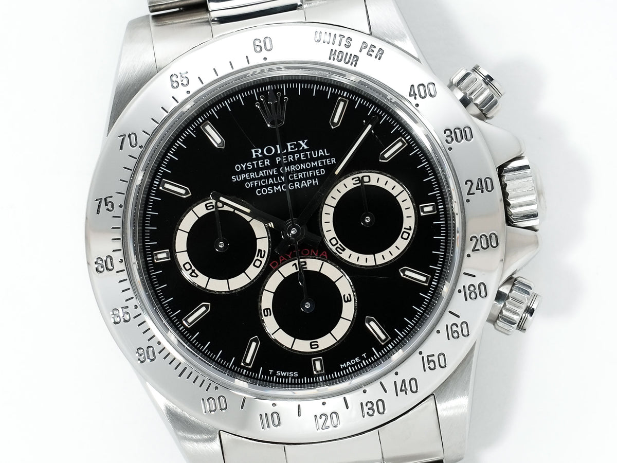 ロレックス デイトナ エルプリメロ Ref.16520 ステンレススチール ブラック文字盤 中古 c859jqw6