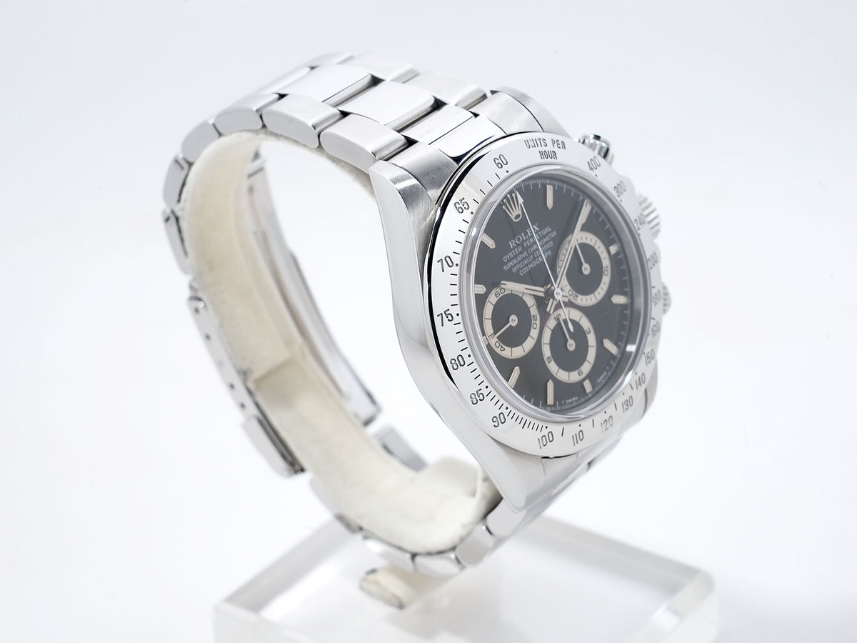 ロレックス デイトナ エルプリメロ Ref.16520 ステンレススチール ブラック文字盤 中古 c859jqw6