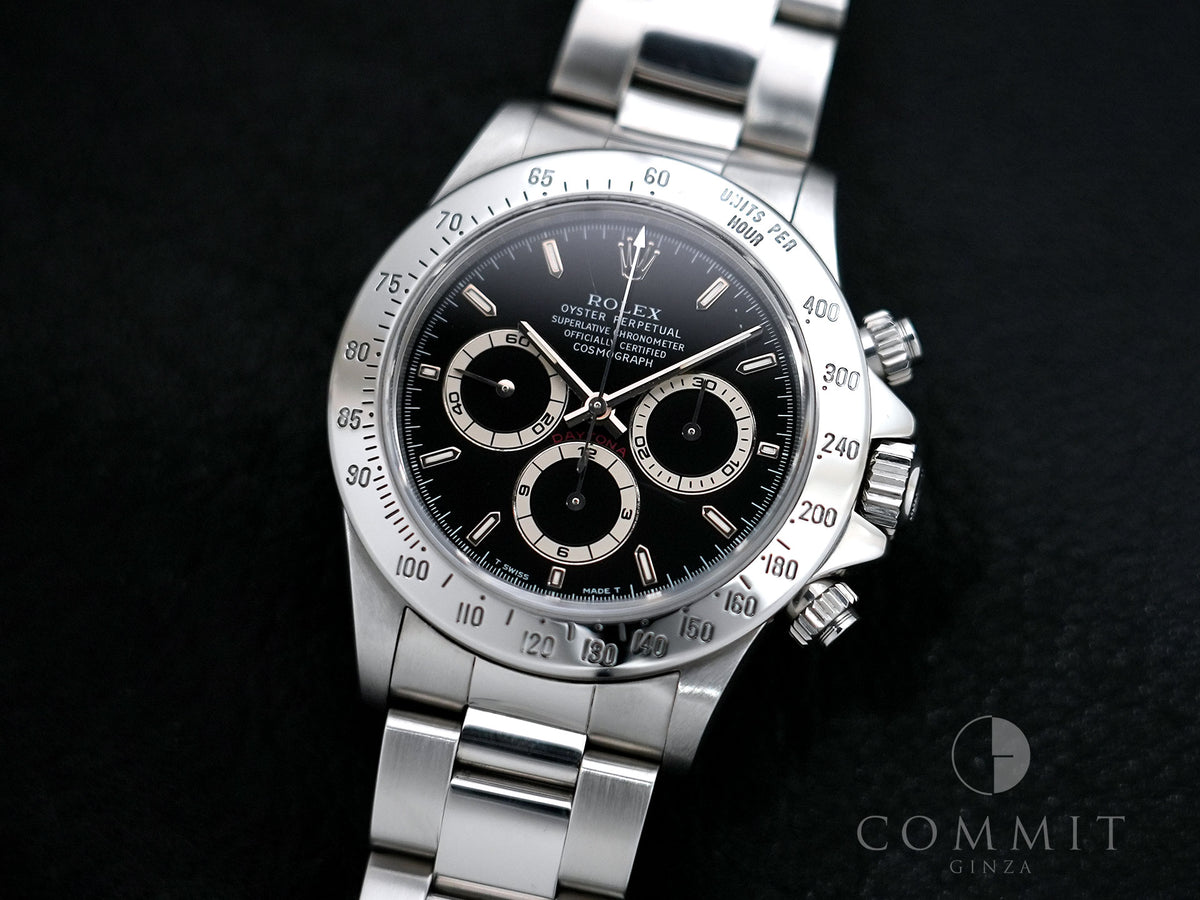 ロレックス デイトナ エルプリメロ Ref.16520 ステンレススチール ブラック文字盤 中古 c859jqw6