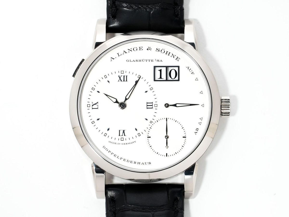 A.ランゲ＆ゾーネ ランゲ1 Ref.191.039 ホワイトゴールド シルバー文字盤 中古 5yjwuuq2
