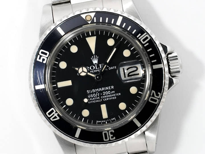 ロレックス サブマリーナー デイト Ref.1680 ステンレススチール ブラック文字盤 中古 gvqgosx6