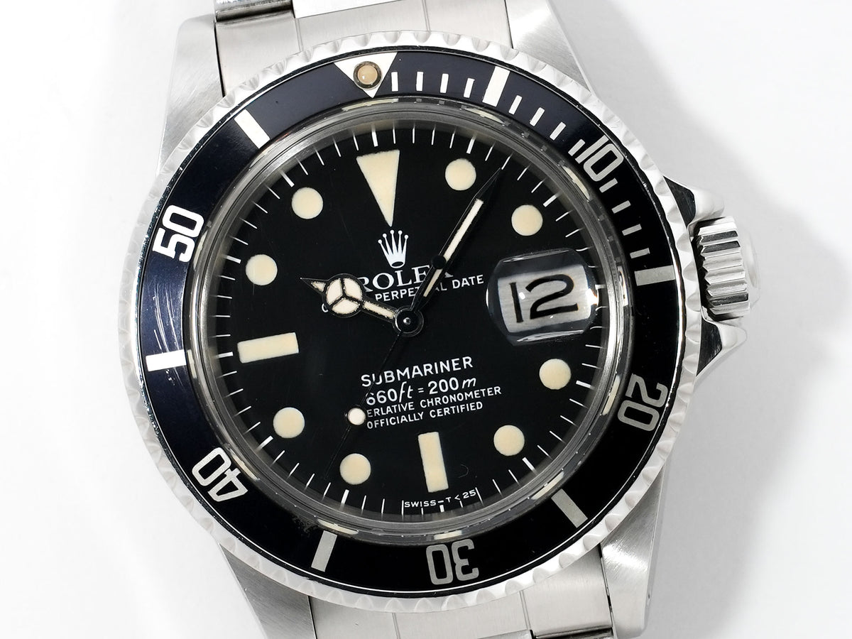ロレックス サブマリーナー デイト Ref.1680 ステンレススチール ブラック文字盤 中古 gvqgosx6