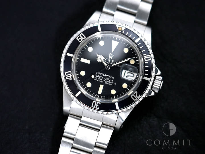 ロレックス サブマリーナー デイト Ref.1680 ステンレススチール ブラック文字盤 中古 gvqgosx6