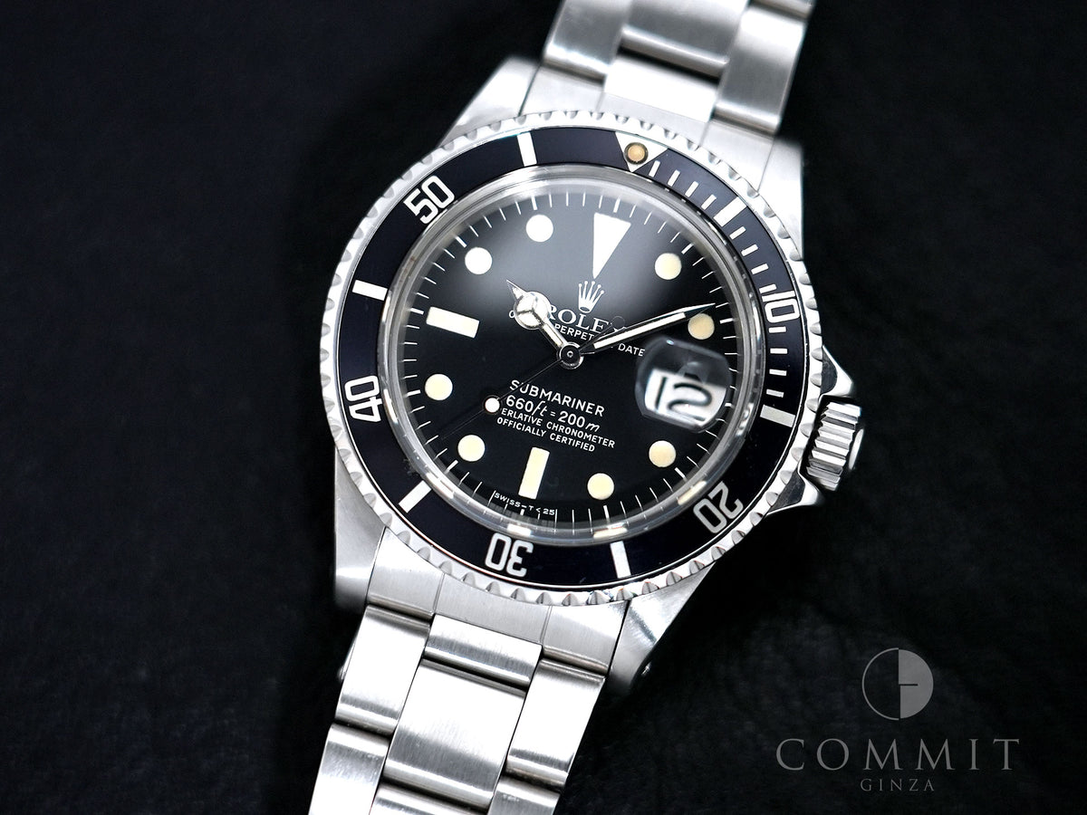 ロレックス サブマリーナー デイト Ref.1680 ステンレススチール ブラック文字盤 中古 gvqgosx6