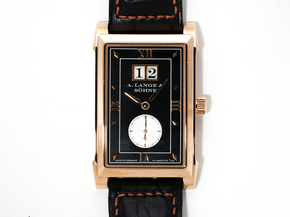 A.ランゲ＆ゾーネ カバレット Ref.107.031 ピンクゴールド ブラック文字盤 中古 wur52tx6