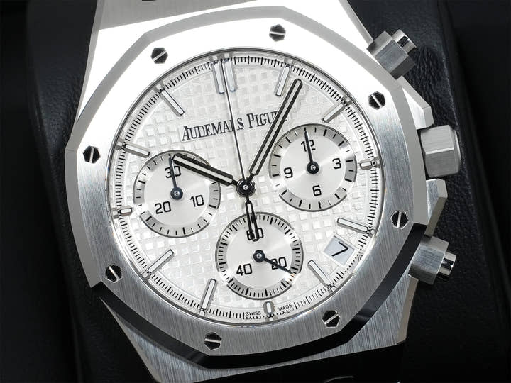 オーデマピゲ ロイヤルオーク クロノグラフ Ref.26240ST.OO.1320ST.07 ステンレススチール シルバー文字盤 美品 69nembsq