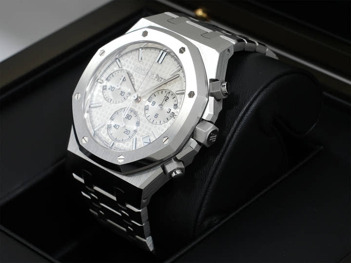オーデマピゲ ロイヤルオーク クロノグラフ Ref.26240ST.OO.1320ST.07 ステンレススチール シルバー文字盤 美品 69nembsq