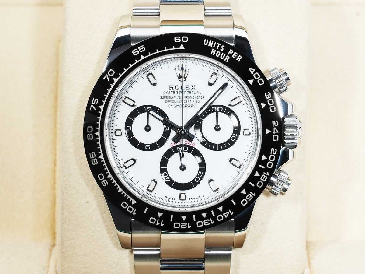 ロレックス デイトナ Ref.116500LN ステンレススチール ホワイト文字盤 美品 h72w5dhk