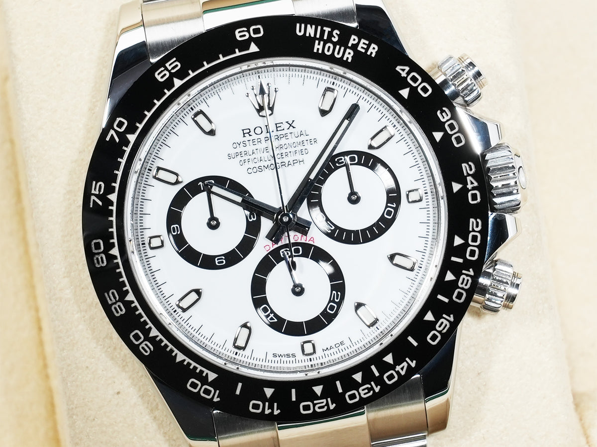 ロレックス デイトナ Ref.116500LN ステンレススチール ホワイト文字盤 美品 h72w5dhk