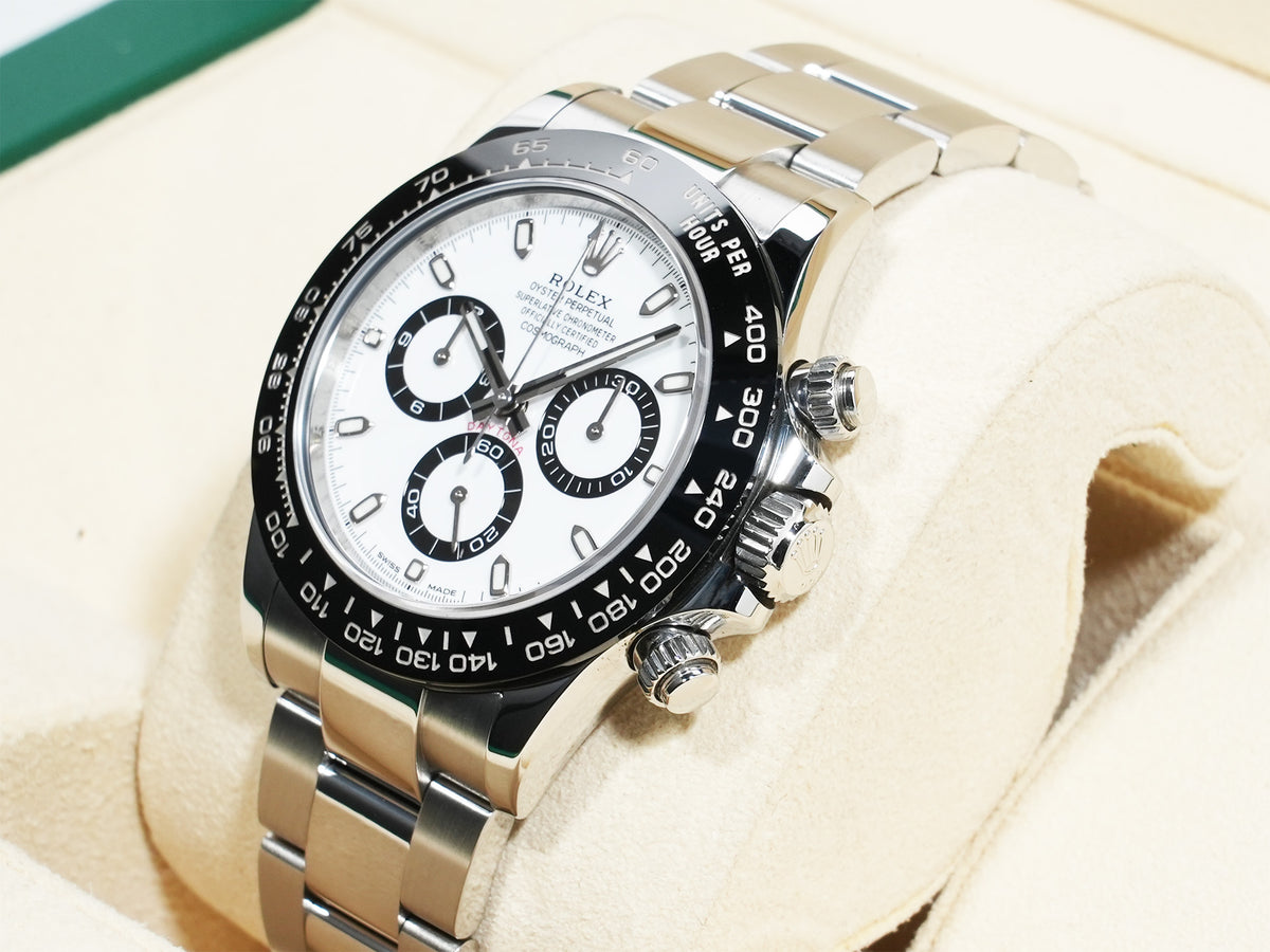 ロレックス デイトナ Ref.116500LN ステンレススチール ホワイト文字盤 美品 h72w5dhk