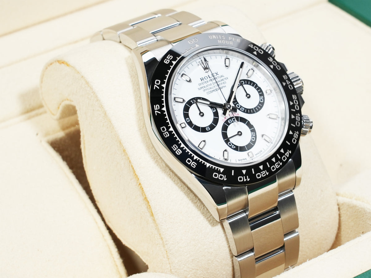 ロレックス デイトナ Ref.116500LN ステンレススチール ホワイト文字盤 美品 h72w5dhk