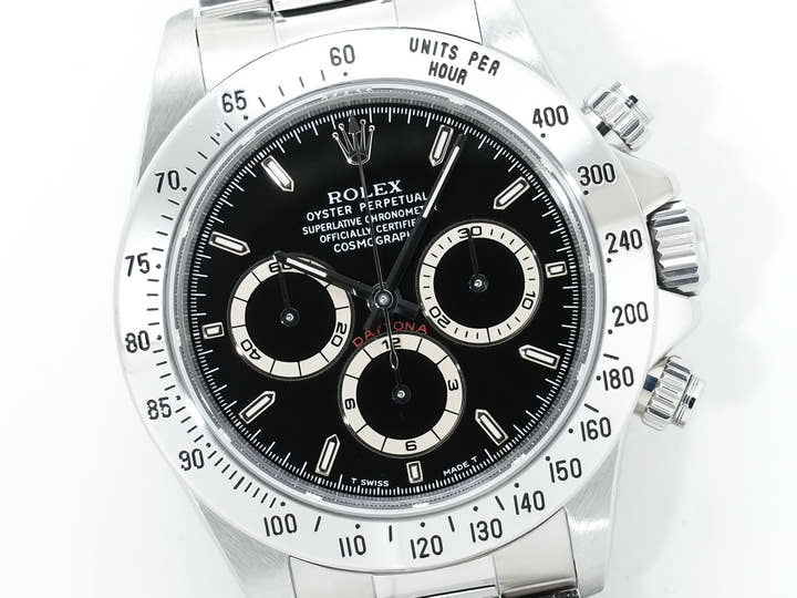 ロレックス デイトナ エルプリメロ Ref.16520 ステンレススチール ブラック文字盤 美中古 235odqie