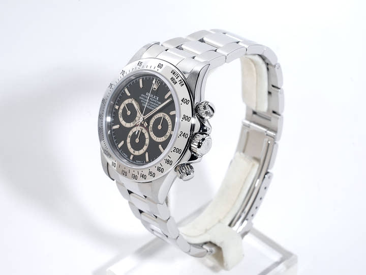 ロレックス デイトナ エルプリメロ Ref.16520 ステンレススチール ブラック文字盤 美中古 235odqie