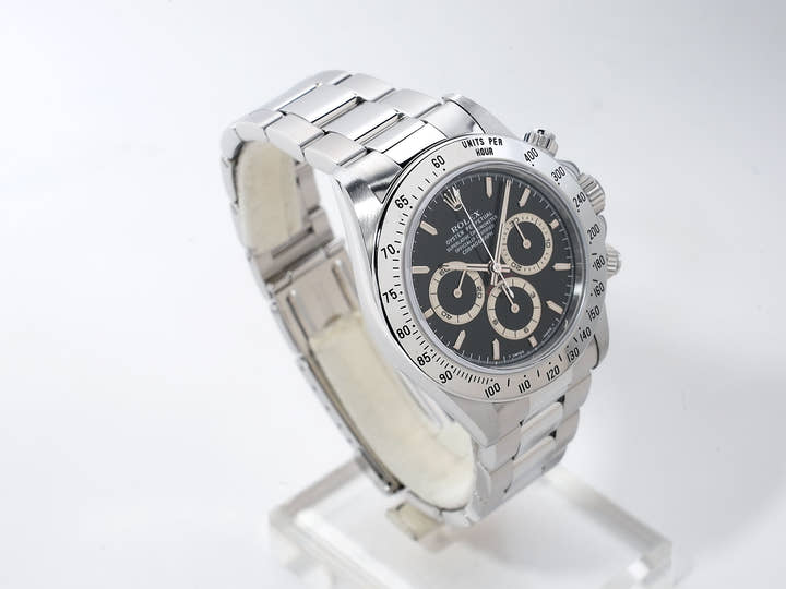 ロレックス デイトナ エルプリメロ Ref.16520 ステンレススチール ブラック文字盤 美中古 235odqie
