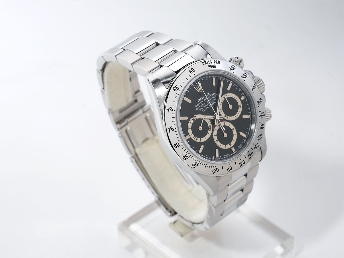 ロレックス デイトナ エルプリメロ Ref.16520 ステンレススチール ブラック文字盤 美中古 235odqie