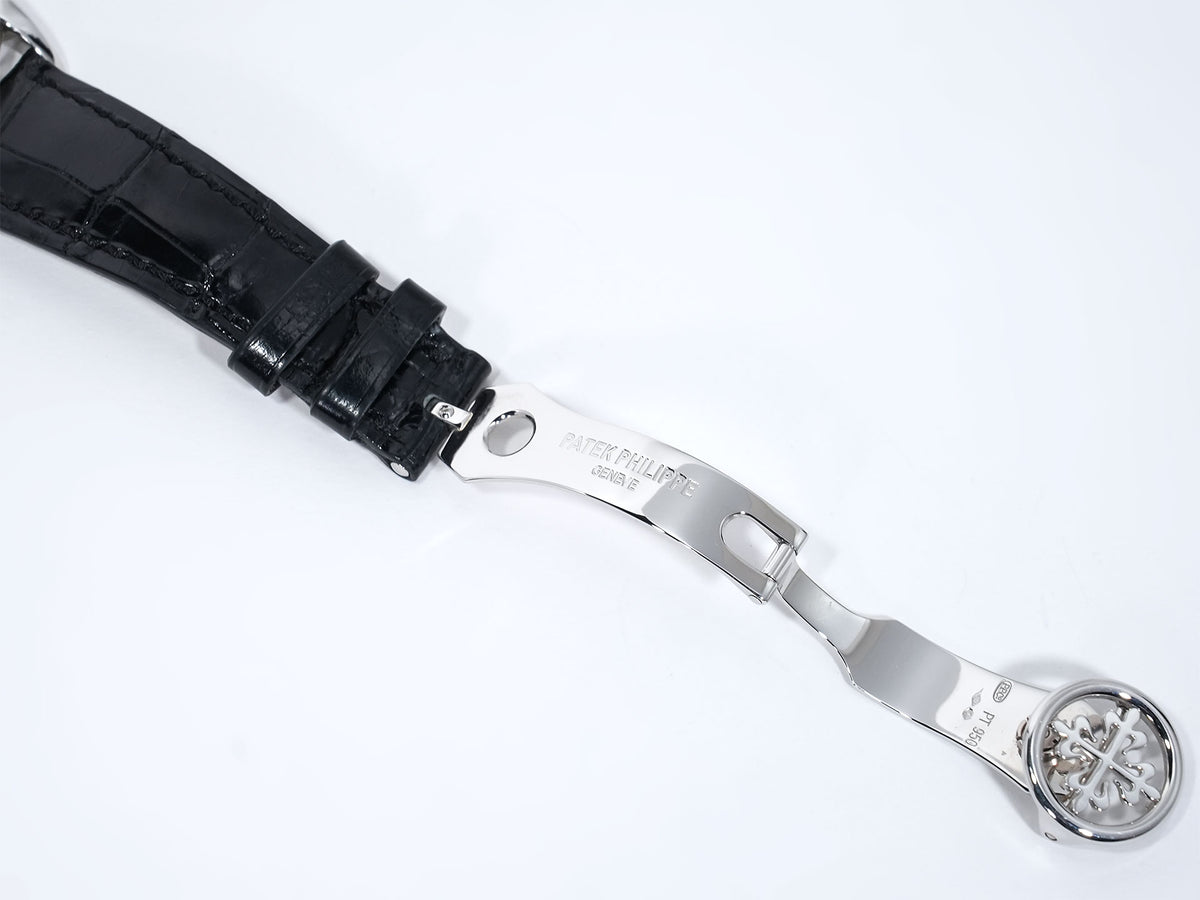 パテックフィリップ コンプリケーション ワールドタイム Ref.5110P-001 プラチナ ブルー文字盤 中古 nebu4s2s
