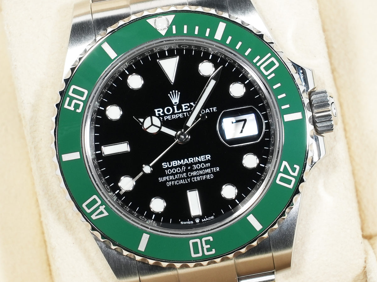 ロレックス サブマリーナー デイト Ref.126610LV ステンレススチール ブラック文字盤 中古 oaeop2sr